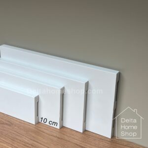قرنیز مینیمال 10 سانتی PVC - هر متر طول