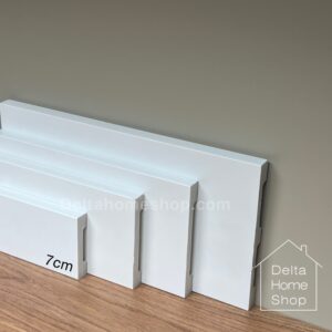 قرنیز مینیمال 7 سانتیمتری PVC - هر متر طول 7